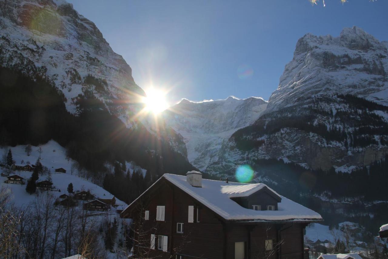 Chalet Pfingsteggblick Grindelwald Esterno foto