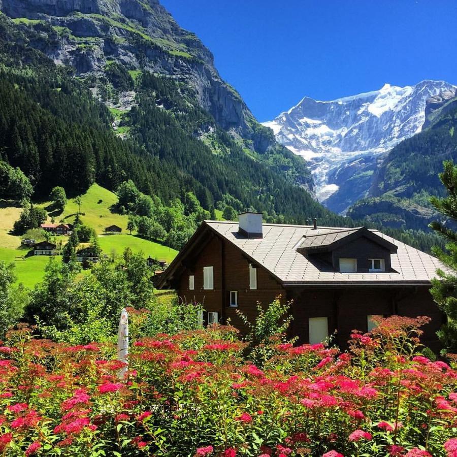 Chalet Pfingsteggblick Grindelwald Esterno foto